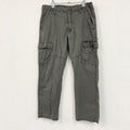Wrangler　ラングラー　カーゴパンツ　ワークパンツ　ジップフライ　灰色　グレー　W33サイズ