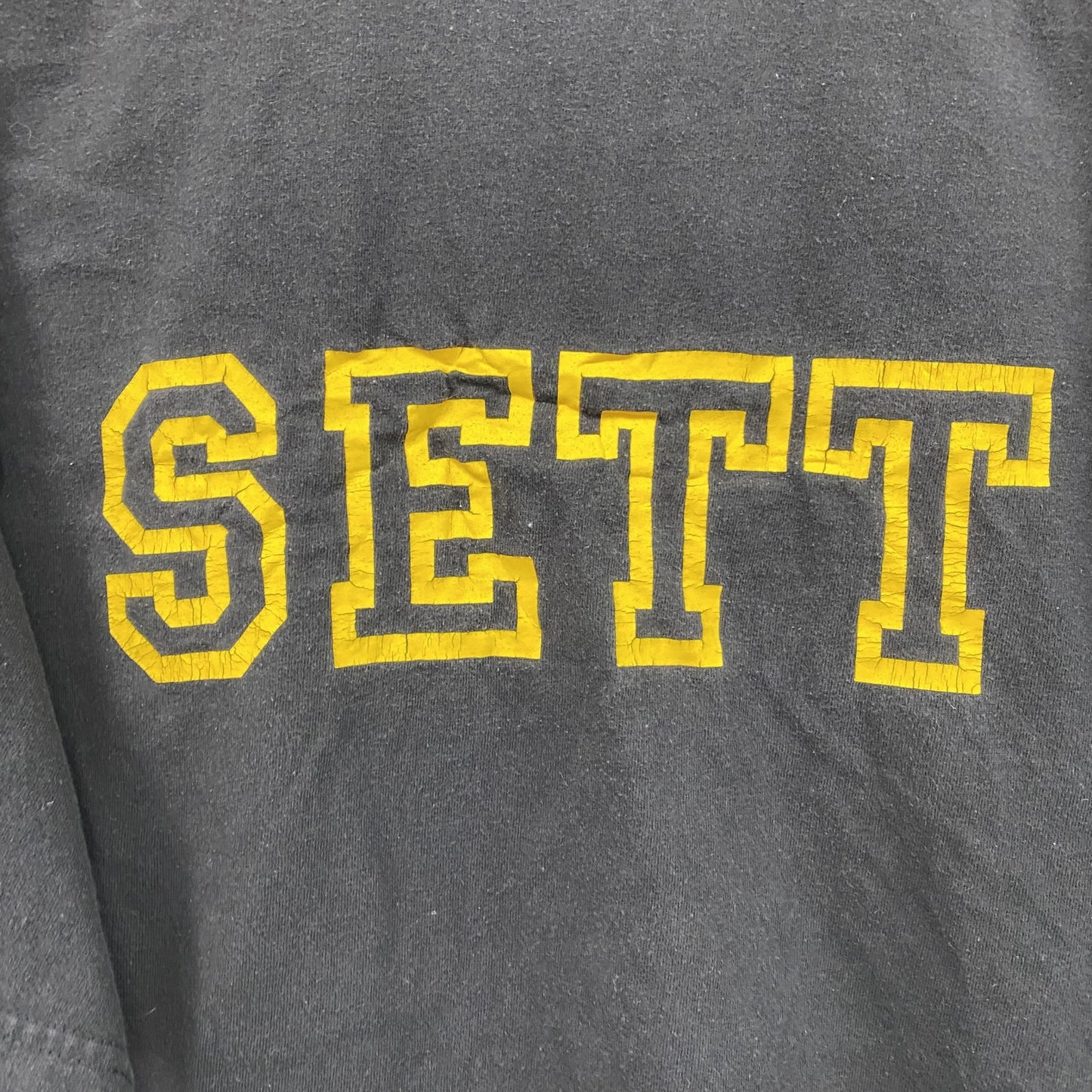 00s　Hanes　ヘインズ　半袖プリントTシャツ　ヴィンテージ　黒　ブラック　XLサイズ