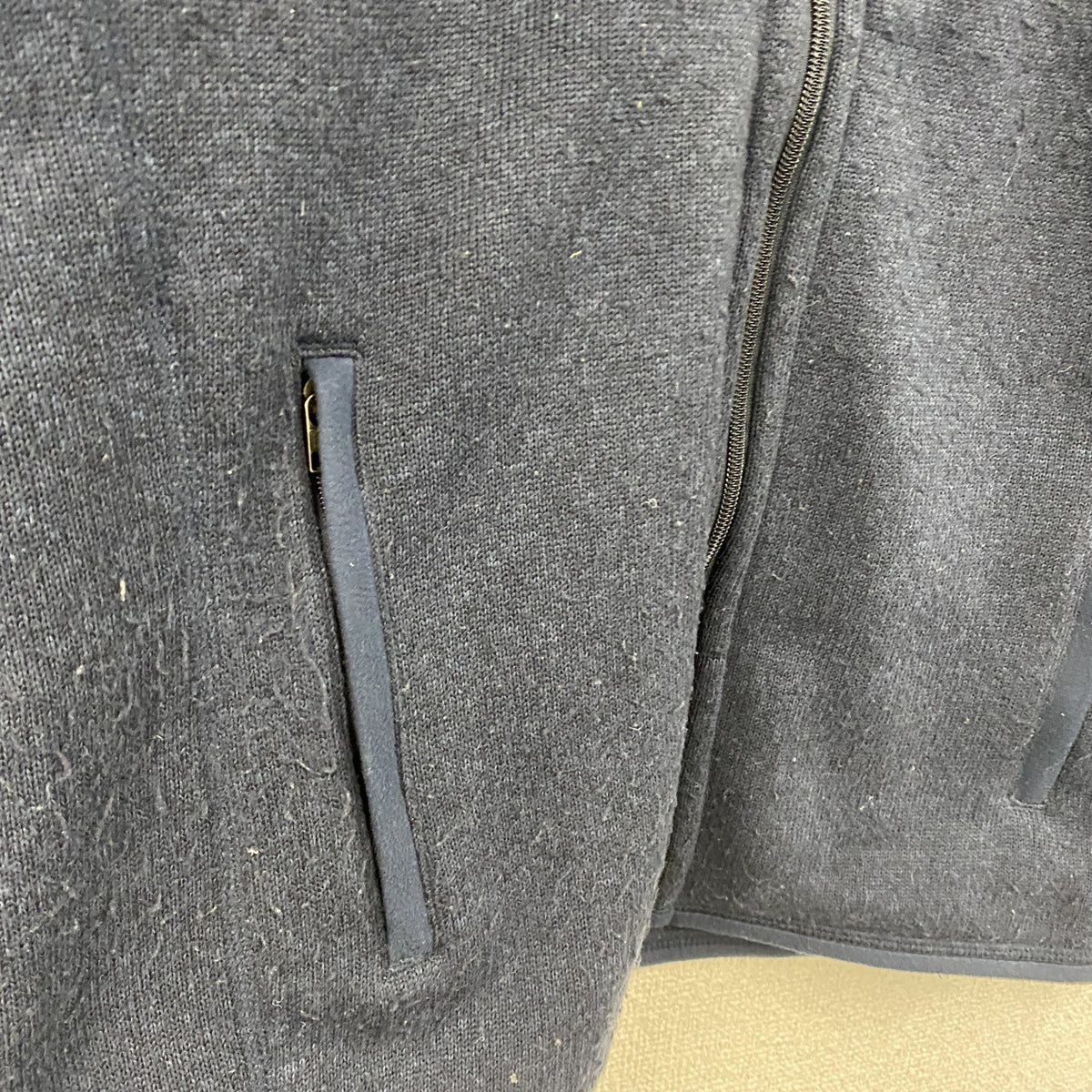 Patagonia　パタゴニア　ベターセータージャケット　3つポケット　ワンポイント　シンプル　紺　ネイビー　Mサイズ　古着