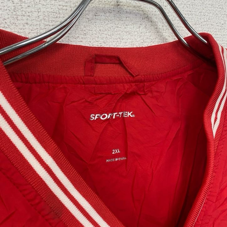 SPORT‐TEK　プルオーバージャケット　赤　レッド　2XL　古着