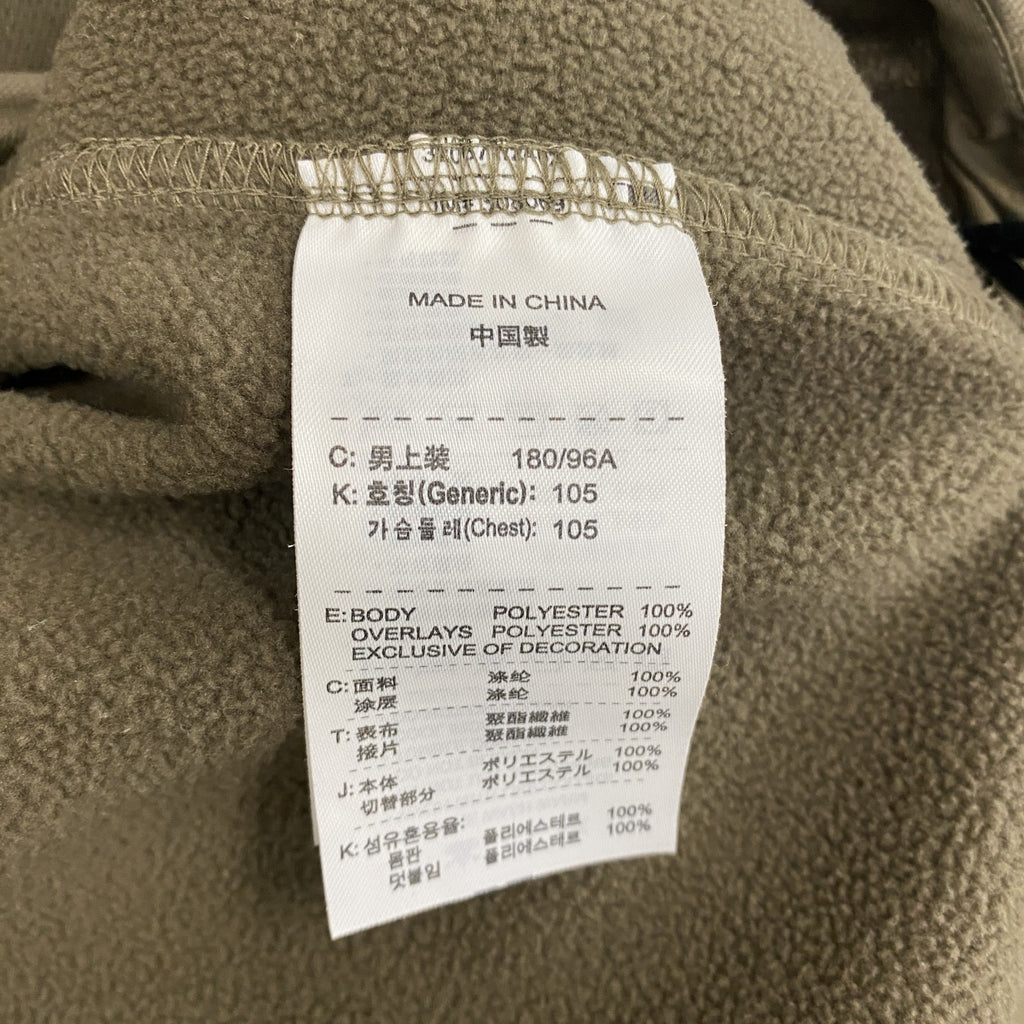 NIKE GOLF　ナイキゴルフ　THERMA-FIT　ハーフジッププルオーバージャケット　スウッシュ　カーキブラウン　XLサイズ メンズ ポリエステル 古着