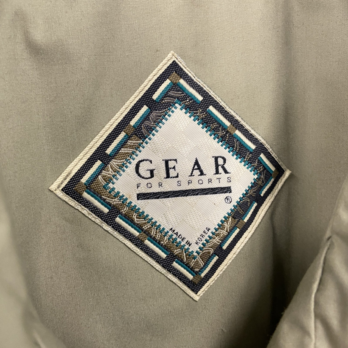 GEAR FOR SPORTS　フルジップジャケット　黒　ブラック　XLサイズ　古着