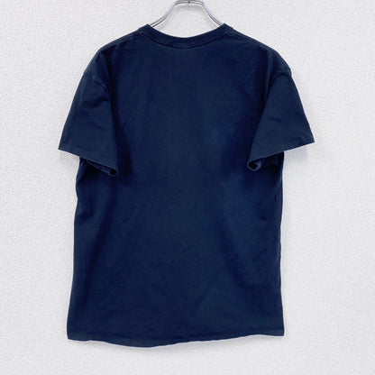 GILDAN　ギルダン　半袖アニマルプリントTシャツ　ナマケモノ　黒　ブラック　Lサイズ