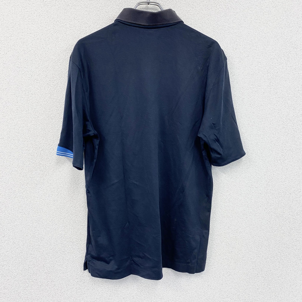 NIKE GOLF　ナイキゴルフ　半袖ポロシャツ　　紺　ネイビー　XLサイズ　古着