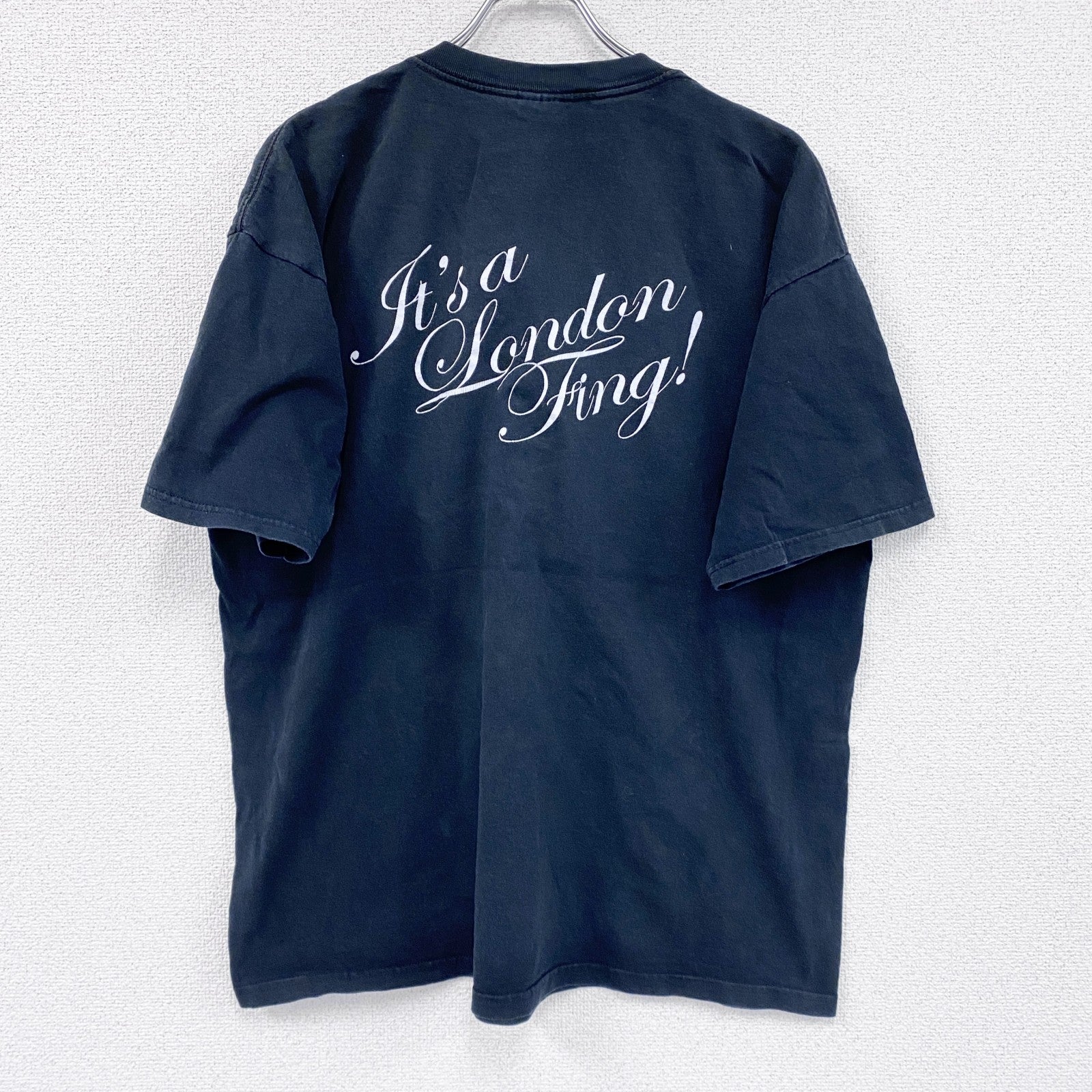 GILDAN　ギルダン　DIAMOND DAY　半袖プリントTシャツ　黒　ブラック　XLサイズ　古着