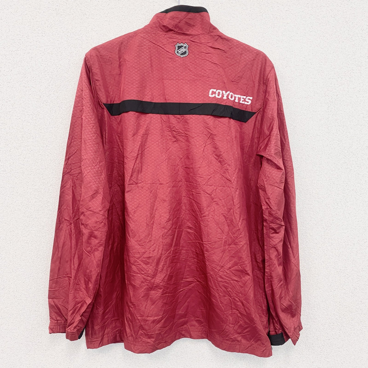 Reebok　リーボック　トラックジャケット/ジャージ　赤　レッド　Mサイズ　古着
