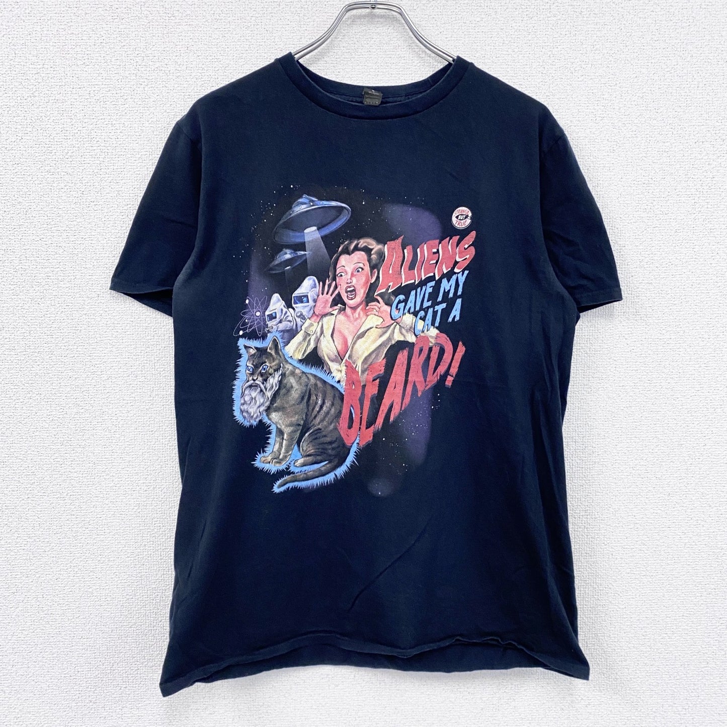 ANVIL　半袖プリントTシャツ　黒　ブラック　Lサイズ