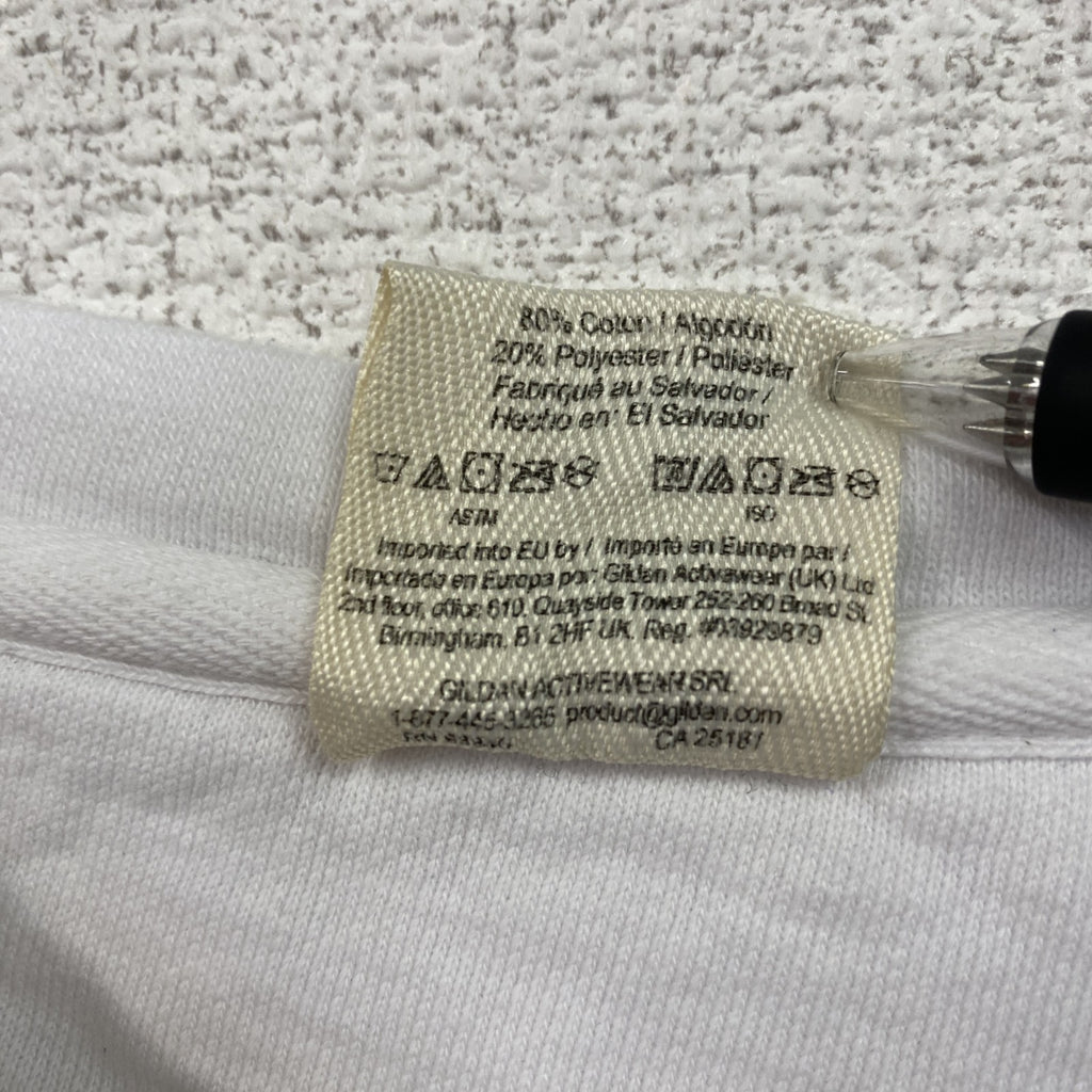 COMFORT COLORS　コンフォートカラーズ　スウェット/トレーナー　白　ホワイト　Sサイズ　古着