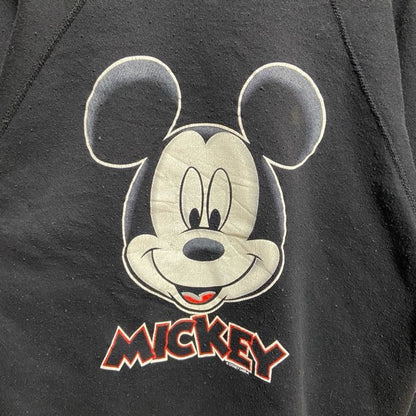 古着 used　Disney　MICKEY UNLIMITED　ミッキー　90s　USA製　長袖スウェット　トレーナー　Mサイズ