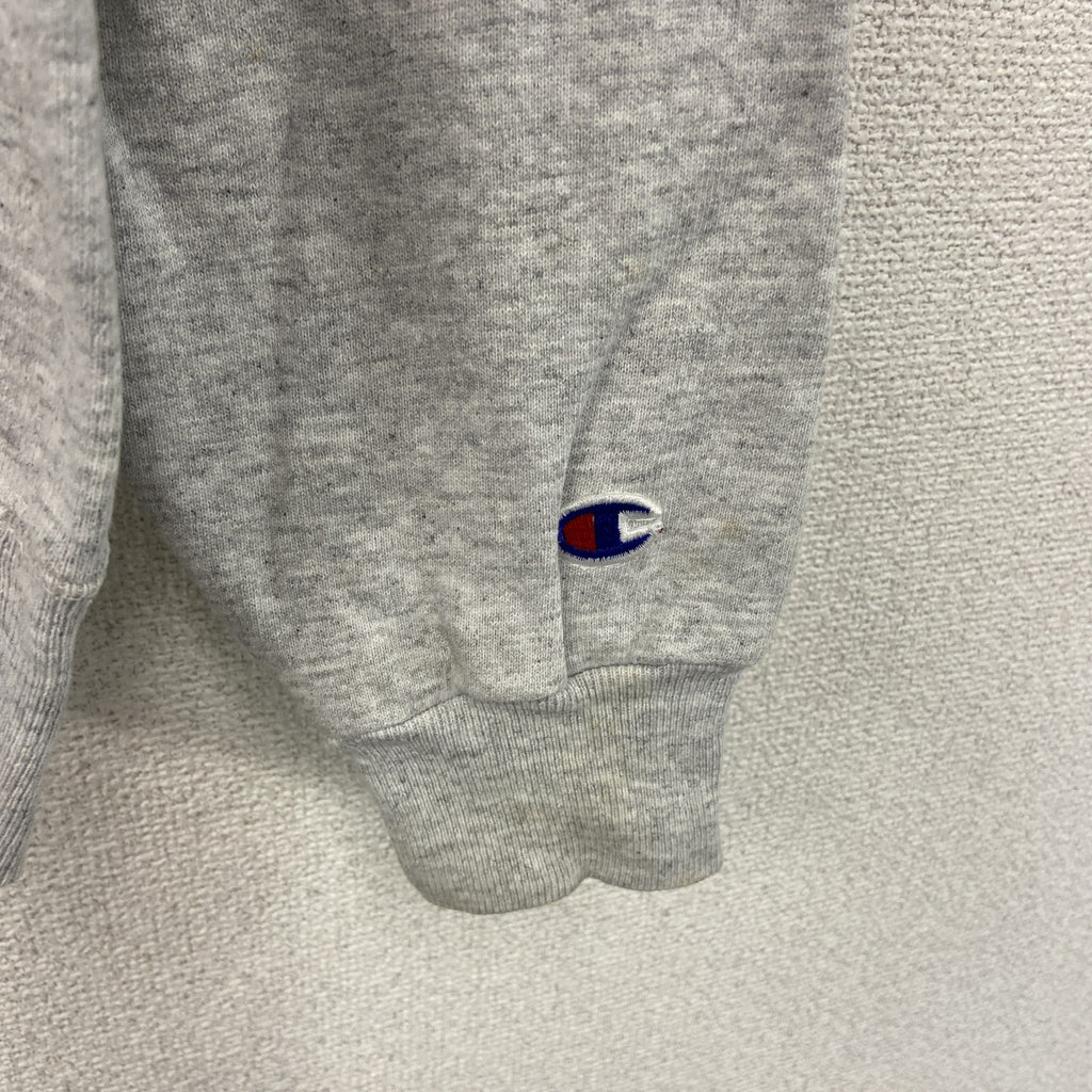 Champion　チャンピオン　スウェットパーカー/フーディー　霜降りグレー　Mサイズ　古着