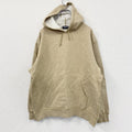 ～00s　OLD UNIQLO　オールドユニクロ　スウェットパーカー/フーディー　ヴィンテージ　ベージュ　XLサイズ　古着