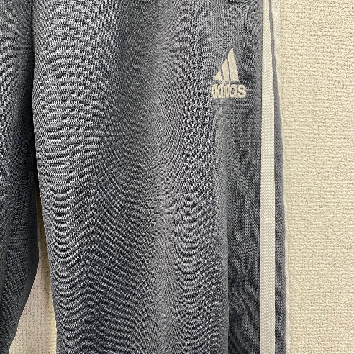 adidas　アディダス　ジャージセットアップ　トラックジャケット　トラックパンツ　紺　ネイビー　Mサイズ　古着