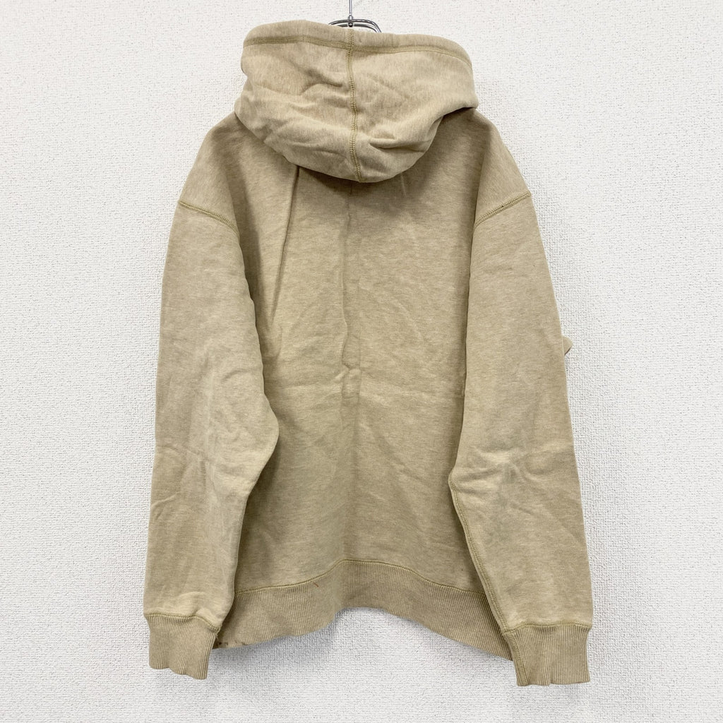 ～00s　OLD UNIQLO　オールドユニクロ　スウェットパーカー/フーディー　ヴィンテージ　ベージュ　XLサイズ　古着