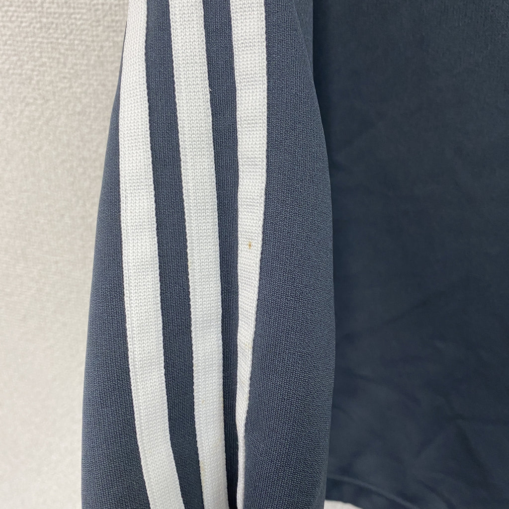adidas　アディダス　ジャージセットアップ　トラックジャケット　トラックパンツ　紺　ネイビー　Mサイズ　古着