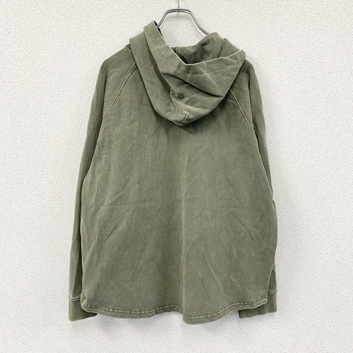 KAVU　カブー　スウェットパーカー/フーディー　カーキ　Mサイズ　古着