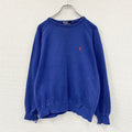 Polo by Ralph Lauren　ポロバイラルフローレン　スウェット/トレーナー　青　ブルー　Mサイズ　古着