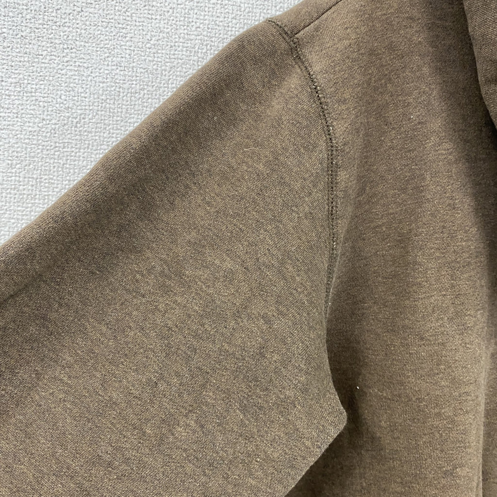 90s　Stussy　ステューシー　スウェットパーカー/フーディー　紺タグ　茶色　ブラウン　XLサイズ　　ヴィンテージ　古着