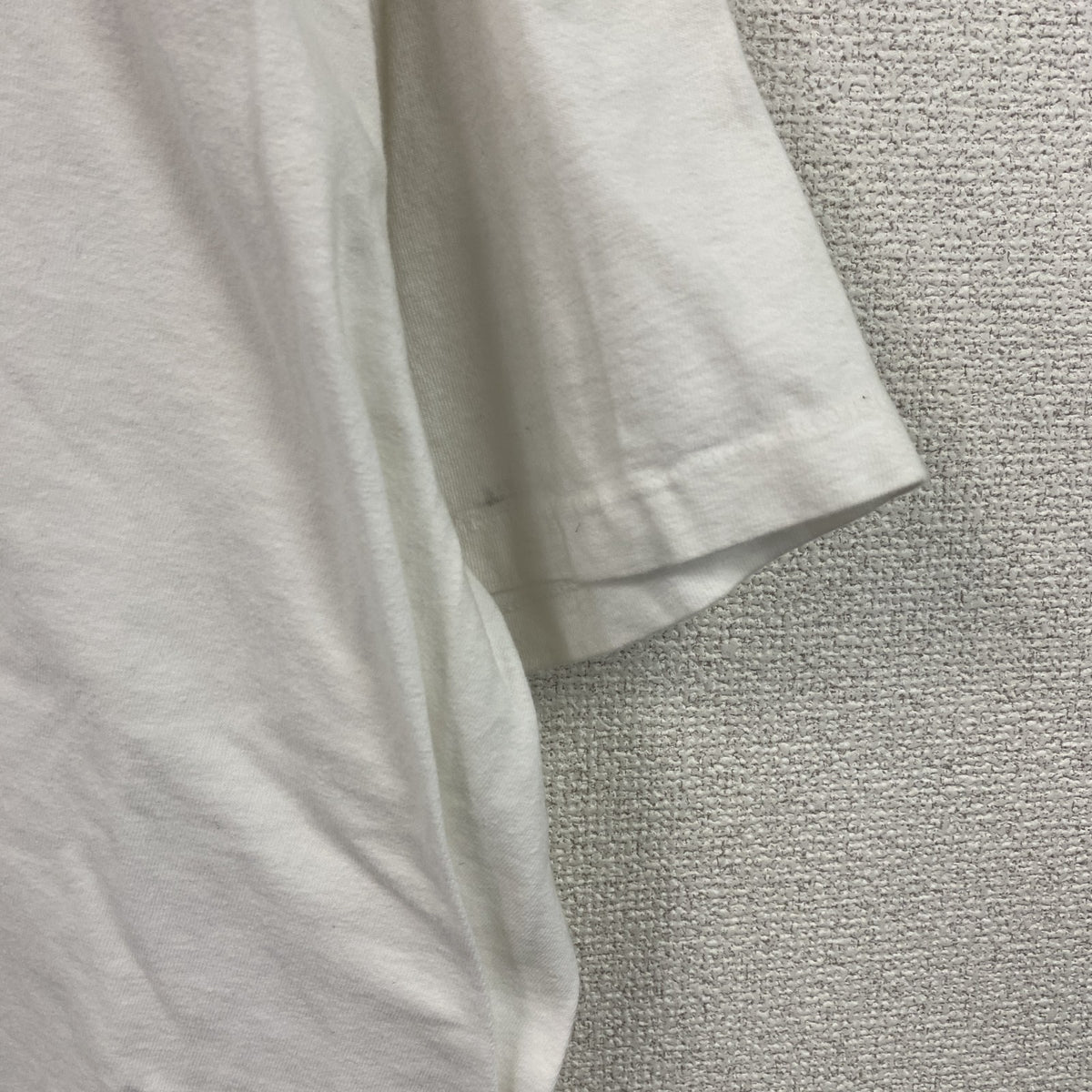 ～90s　ESPRIT　エスプリ　半袖プリントTシャツ　デカロゴ　シングルステッチ　ヴィンテージ　白　ホワイト　XLサイズ