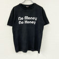 BODY FIT　半袖プリントTシャツ　黒　ブラック　Lサイズ カットソー メンズ コットン 古着