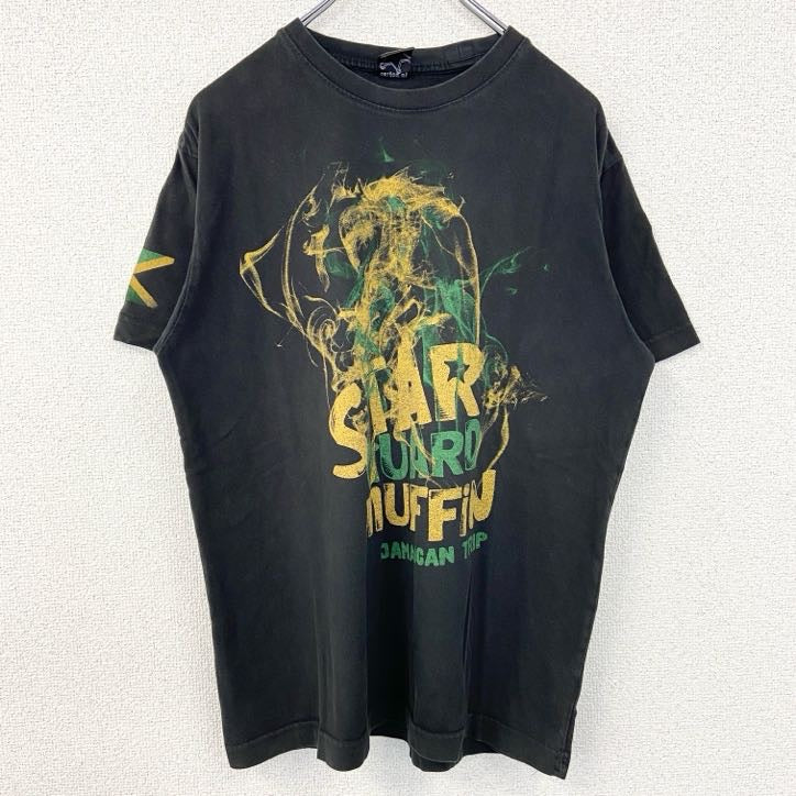 Cantan　半袖プリントバンドTシャツ　Star Guard Muffin　JAMAICAN TRIP　Sサイズ　古着