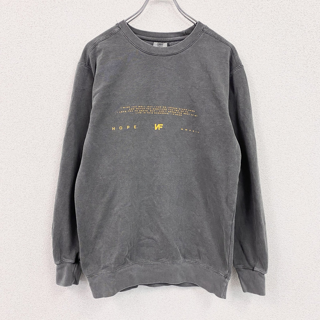 COMFORT COLORS　コンフォートカラーズ　スウェット/トレーナー　灰色　グレー　Sサイズ　古着