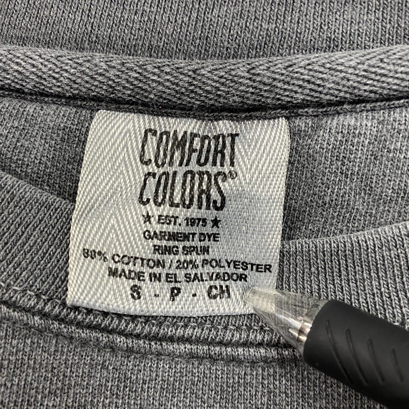 COMFORT COLORS　コンフォートカラーズ　スウェット/トレーナー　灰色　グレー　Sサイズ　古着