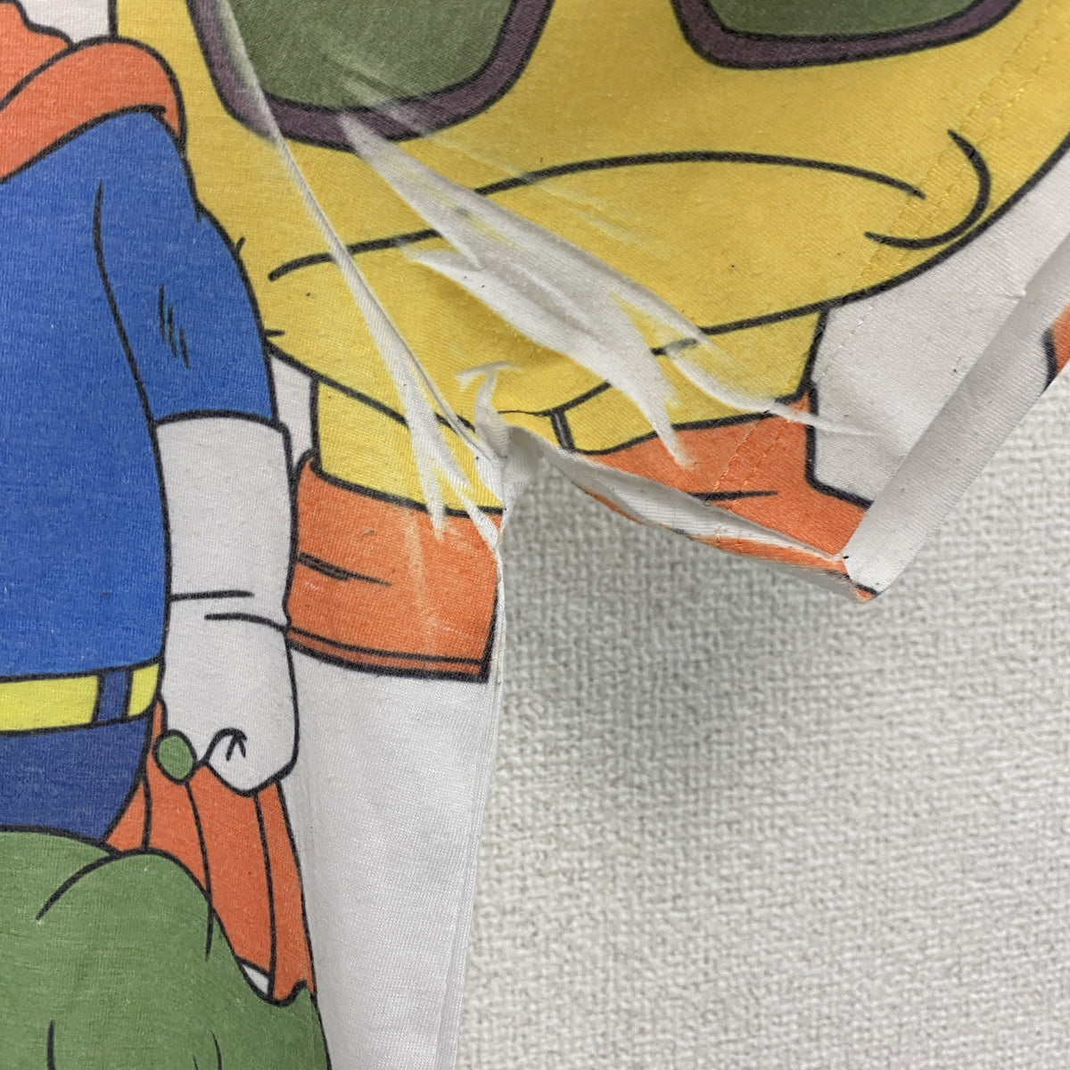Dr.SLUMP ARALE　ドクタースランプアラレちゃん　半袖プリントTシャツ　マルチカラー　白　ホワイト　Mサイズ　古着