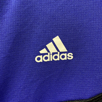 古着 used　adidas　長袖ハーフジップトラックジャケット　ジャージ　St.Vincent　黒　ブラック　オーバーサイズ