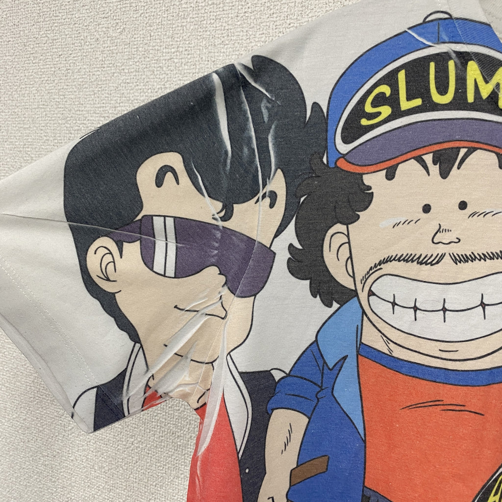 Dr.SLUMP ARALE　ドクタースランプアラレちゃん　半袖プリントTシャツ　マルチカラー　白　ホワイト　Mサイズ　古着