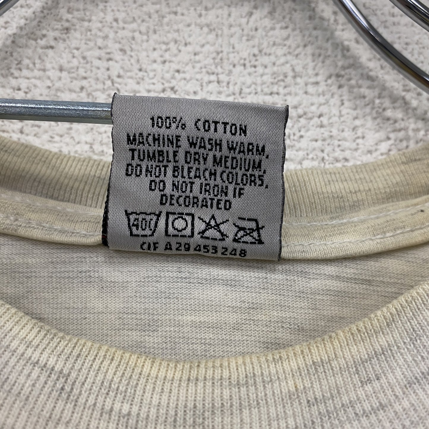 90s　Harlequin　半袖アニマルプリントTシャツ　ヴィンテージ　白　ホワイト　XLサイズ