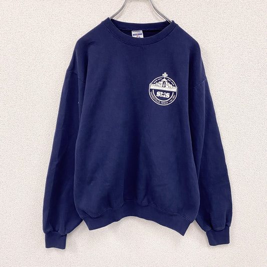 JERZEES　ジャージーズ　スウェット/トレーナー　紺　ネイビー　Sサイズ