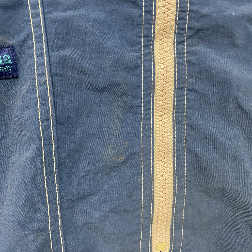 90s　Columbia　コロンビア　アノラックパーカー　ヴィンテージ　青　ブルー　Lサイズ　古着