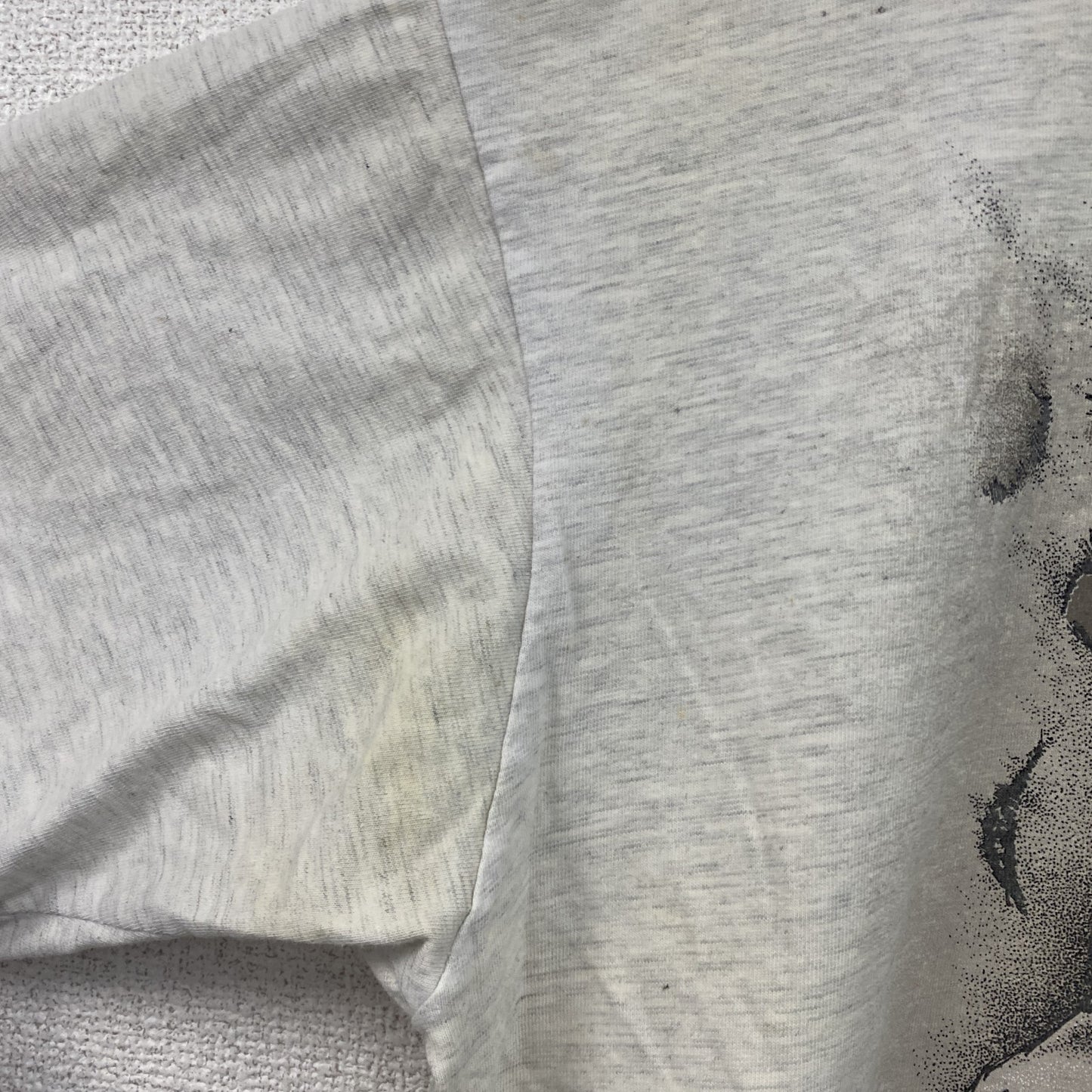 90s　Harlequin　半袖アニマルプリントTシャツ　ヴィンテージ　白　ホワイト　XLサイズ