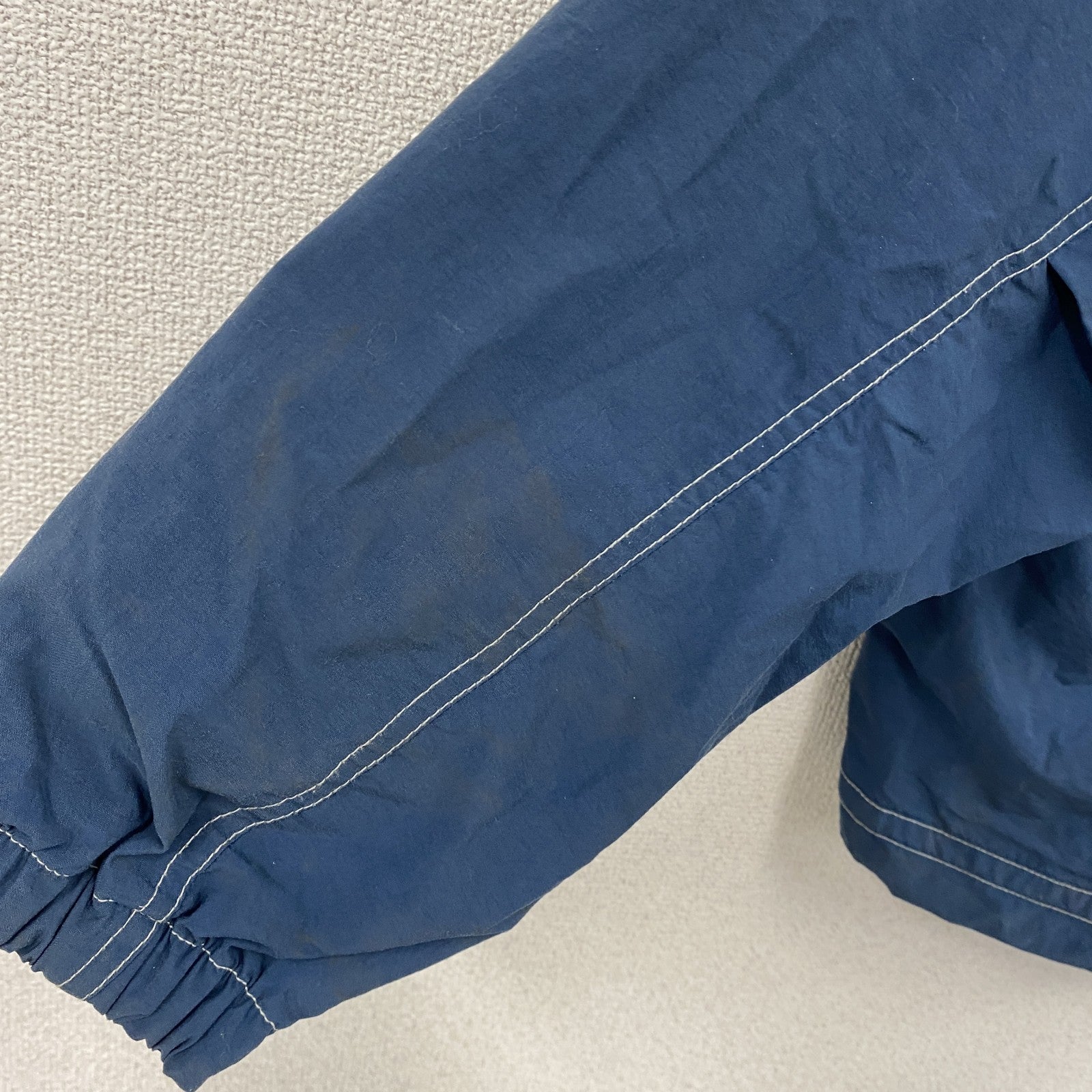 90s　Columbia　コロンビア　アノラックパーカー　ヴィンテージ　青　ブルー　Lサイズ　古着