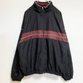SIMPLY FOR SPORTS　長袖ハイネックブルゾン　ジップアップジャンパー　黒　ブラック　秋冬服　Lサイズ　古着