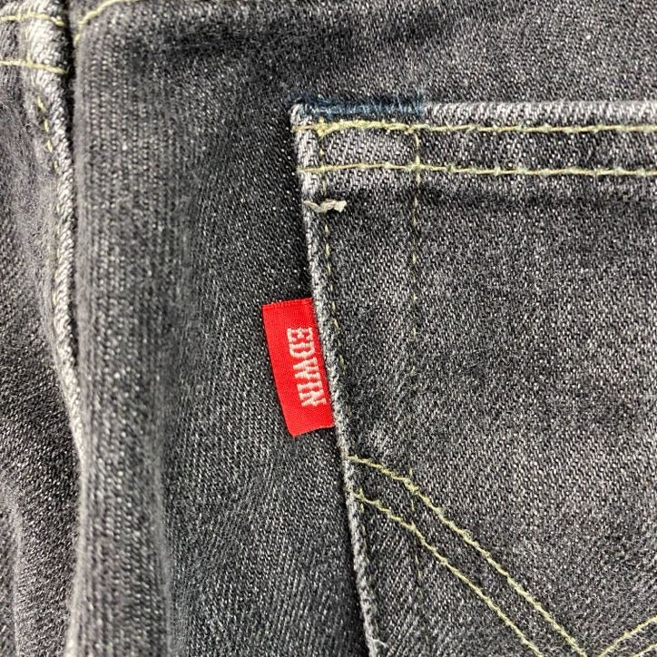 EDWIN　エドウィン　503　デニムパンツ/ジーンズ　ジップフライ　黒　ブラック　29サイズ　古着