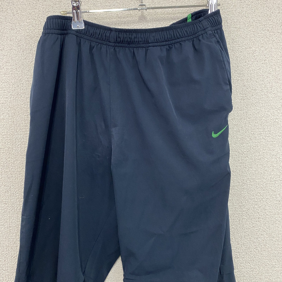 NIKE　ナイキ　ジャージストレートパンツ　トラックパンツ/ジャージ　スウッシュ　紺　ネイビー　古着