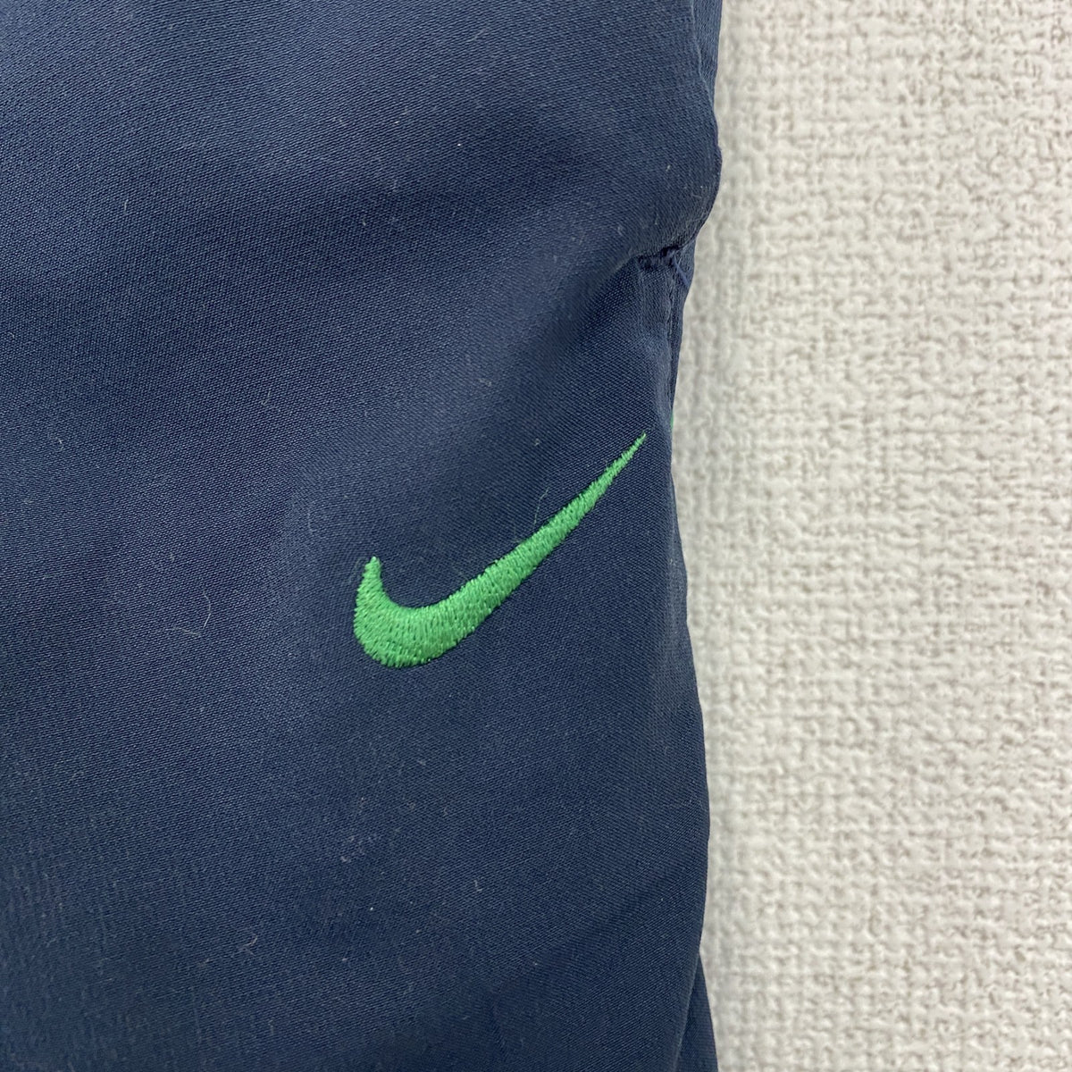 NIKE　ナイキ　ジャージストレートパンツ　トラックパンツ/ジャージ　スウッシュ　紺　ネイビー　古着
