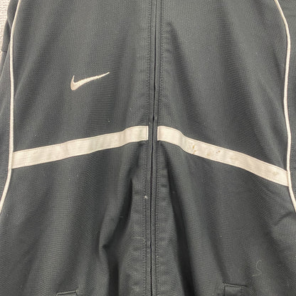 00s　NIKE　ナイキ　トラックジャケット/ジャージ　ヴィンテージ　黒　ブラック　Mサイズ