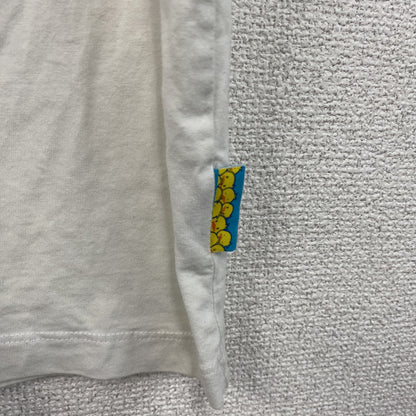 Sugar Duck　半袖プリントTシャツ　白　ホワイト　2XLサイズ