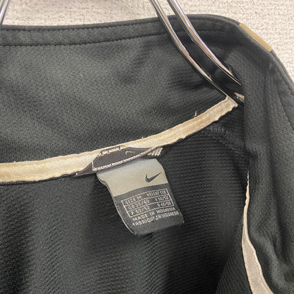 00s　NIKE　ナイキ　トラックジャケット/ジャージ　ヴィンテージ　黒　ブラック　Mサイズ