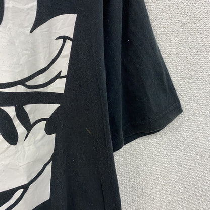 Disney　ディズニー　半袖プリントTシャツ　ミッキー　キャラクターデザイン　黒　ブラック　XLサイズ