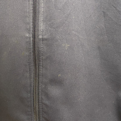 古着 used　ULTRACLUB　長袖フルジップトラックジャケット　ジャージ　ワンポイントロゴ刺繍　ネイビー　Mサイズ