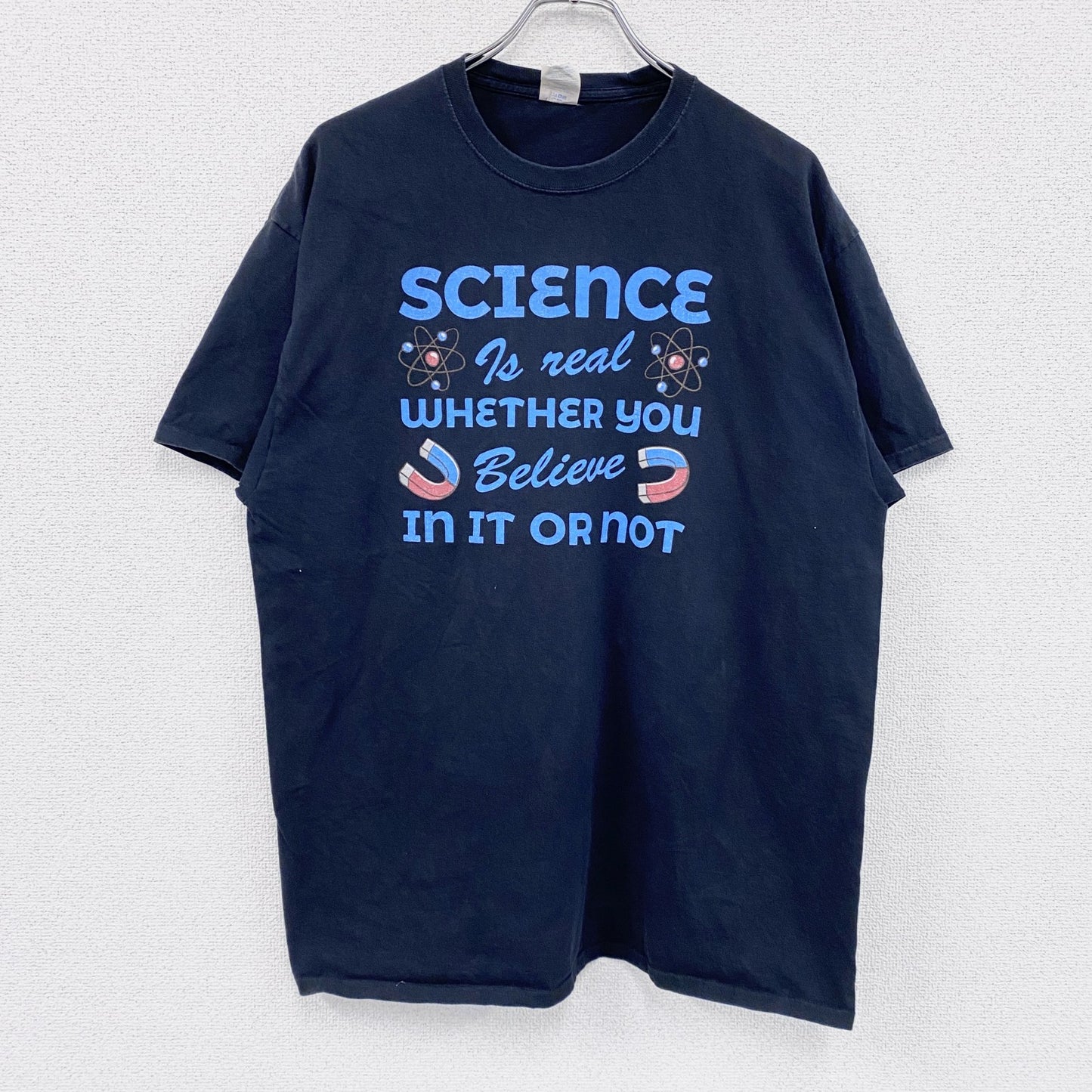 PORT&COMPANY　ポートアンドカンパニー　半袖プリントTシャツ　黒　ブラック　XLサイズ