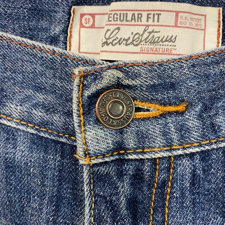Levi's　リーバイス　デニム/ジーンズ　ジップフライ　インディゴ　W36サイズ　古着