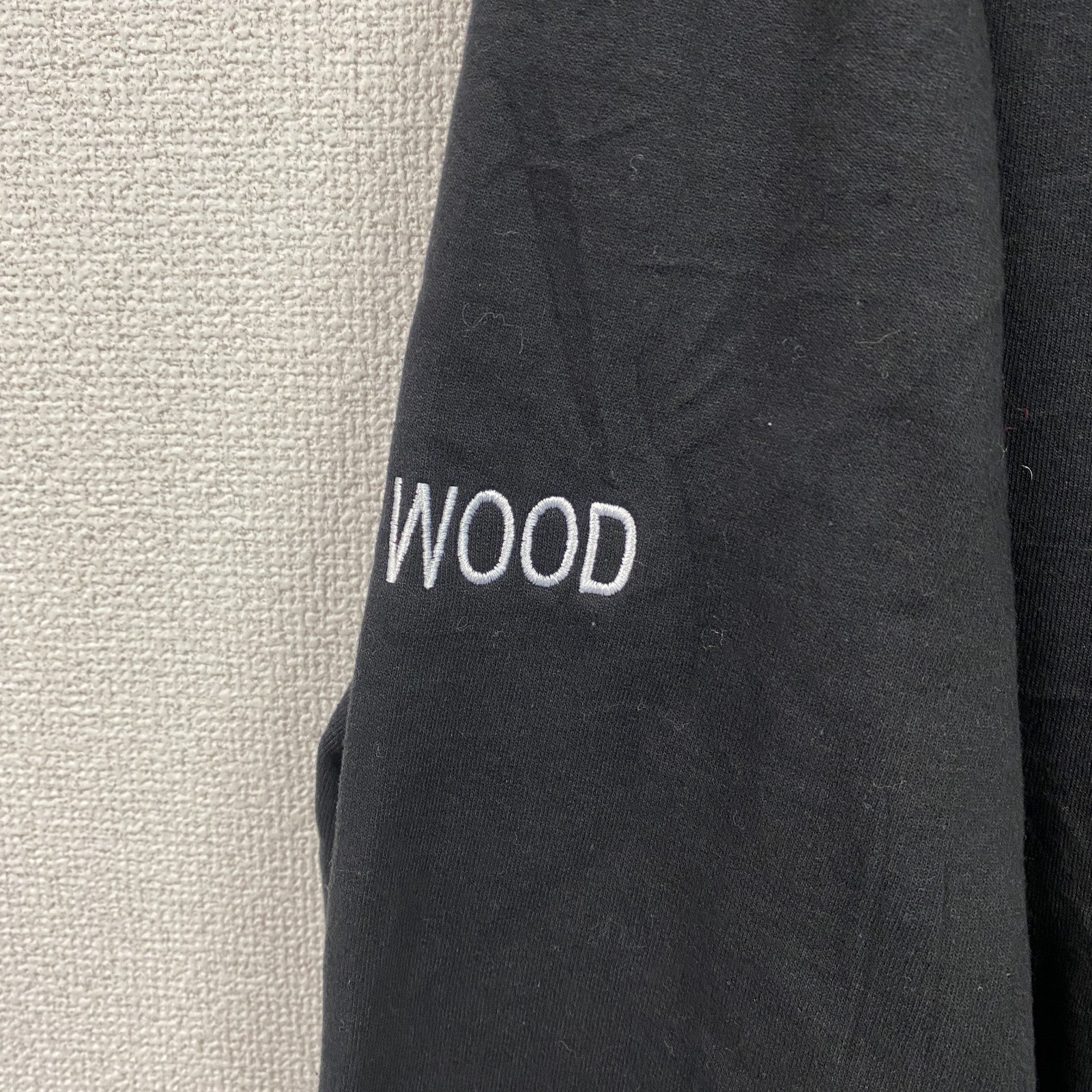 Champion　チャンピオン　スウェット/トレーナー　刺繍ロゴ　クルーネック　現行　黒　ブラック　XLサイズ　古着
