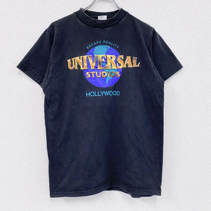 ～00s　UNIVERSAL STUDIOS　ユニバーサルスタジオ　半袖プリントTシャツ　黒　ブラック　Mサイズ