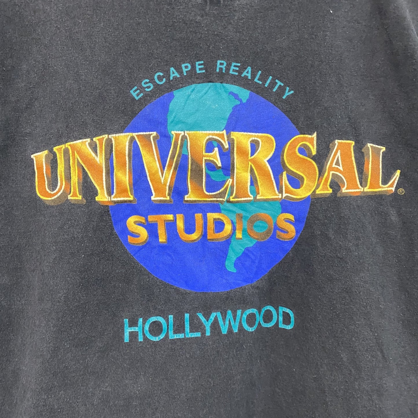 ～00s　UNIVERSAL STUDIOS　ユニバーサルスタジオ　半袖プリントTシャツ　黒　ブラック　Mサイズ