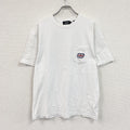 X-LARGE　エクストララージ　半袖プリントTシャツ　デカロゴ　両面プリント　白　ホワイト　Lサイズ　古着