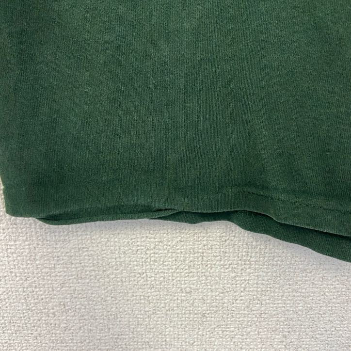 GILDAN　ギルダン　半袖アニマルプリントTシャツ　リバーシティラスカルズ　野球　緑　グリーン　Mサイズ　古着